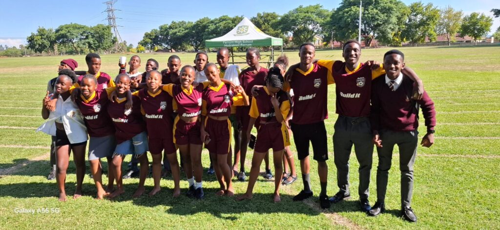 Our High School Learners proudly represented us at the Phumelela Circuit