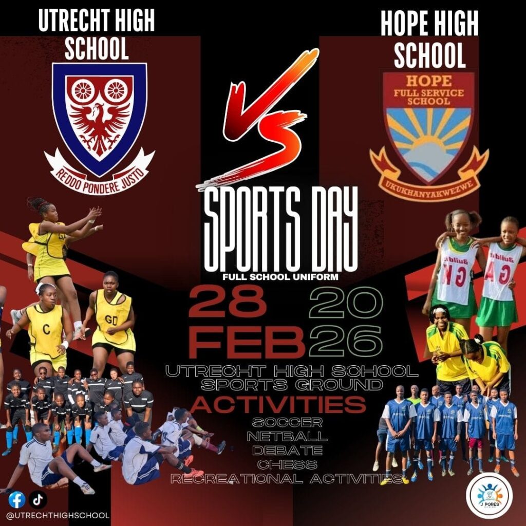 🏆 Utrecht High School vs Hope High School – Sports Day Showdown! 🏆